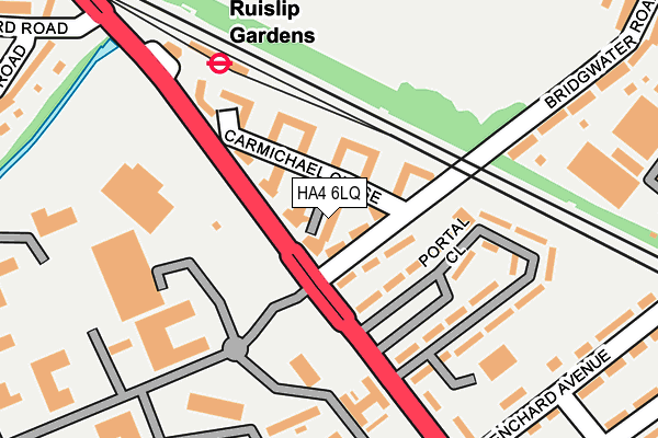 HA4 6LQ map - OS OpenMap – Local (Ordnance Survey) HA4 6LQ map - OS OpenMap – Local (Ordnance Survey)