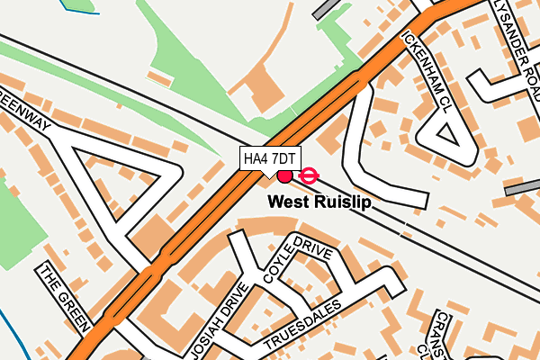 HA4 7DT map - OS OpenMap – Local (Ordnance Survey) HA4 7DT map - OS OpenMap – Local (Ordnance Survey)