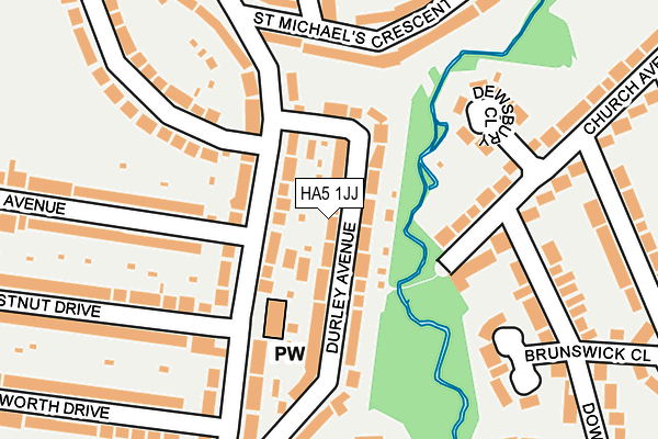 HA5 1JJ map - OS OpenMap – Local (Ordnance Survey) HA5 1JJ map - OS OpenMap – Local (Ordnance Survey)