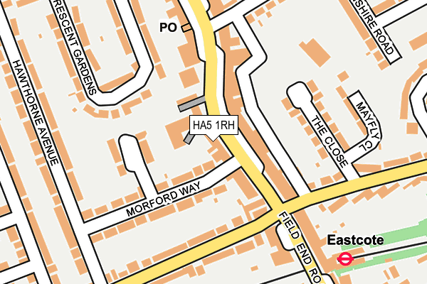 HA5 1RH map - OS OpenMap – Local (Ordnance Survey) HA5 1RH map - OS OpenMap – Local (Ordnance Survey)