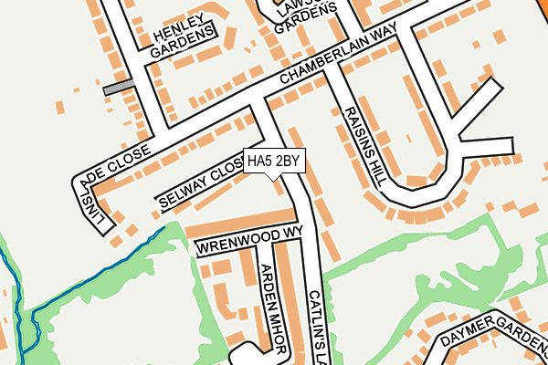 HA5 2BY map - OS OpenMap – Local (Ordnance Survey) HA5 2BY map - OS OpenMap – Local (Ordnance Survey)