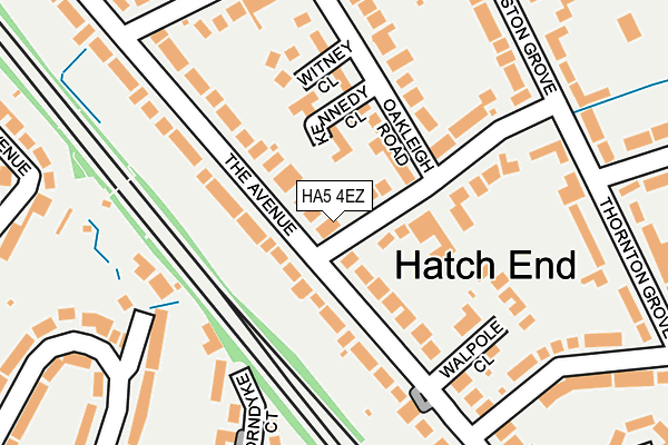 HA5 4EZ map - OS OpenMap – Local (Ordnance Survey) HA5 4EZ map - OS OpenMap – Local (Ordnance Survey)