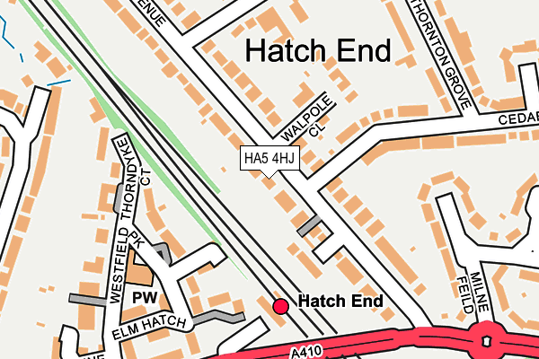 HA5 4HJ map - OS OpenMap – Local (Ordnance Survey) HA5 4HJ map - OS OpenMap – Local (Ordnance Survey)