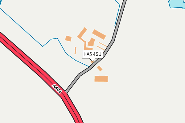 HA5 4SU map - OS OpenMap – Local (Ordnance Survey) HA5 4SU map - OS OpenMap – Local (Ordnance Survey)