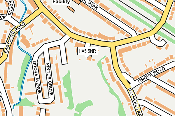HA5 5NR map - OS OpenMap – Local (Ordnance Survey) HA5 5NR map - OS OpenMap – Local (Ordnance Survey)