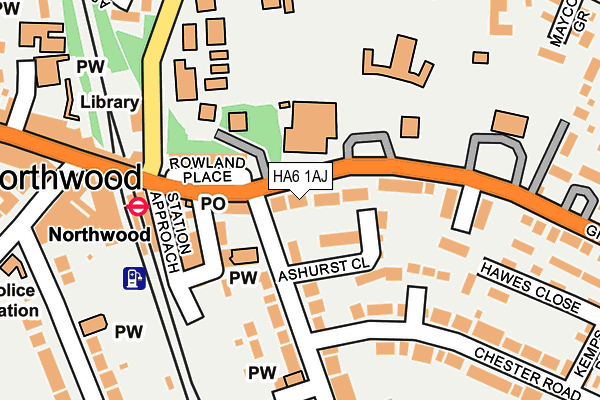 HA6 1AJ map - OS OpenMap – Local (Ordnance Survey) HA6 1AJ map - OS OpenMap – Local (Ordnance Survey)