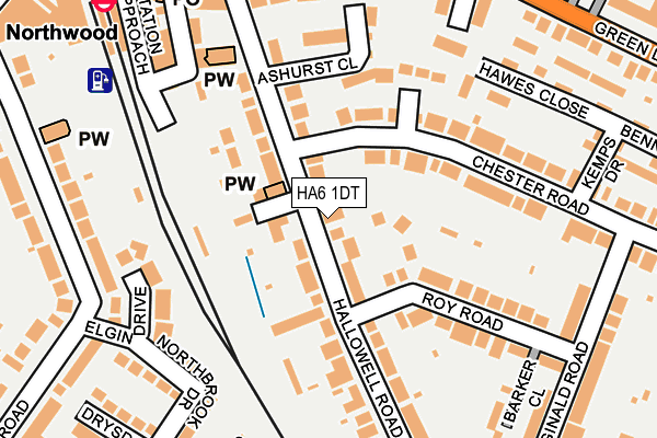 HA6 1DT map - OS OpenMap – Local (Ordnance Survey) HA6 1DT map - OS OpenMap – Local (Ordnance Survey)