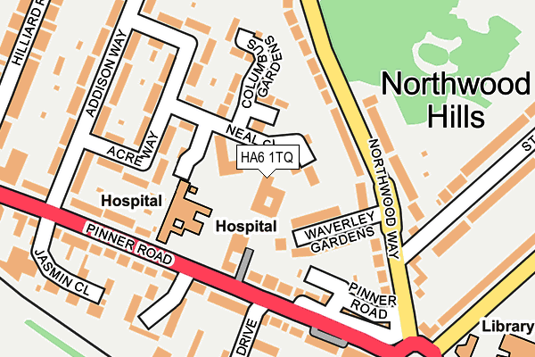 HA6 1TQ map - OS OpenMap – Local (Ordnance Survey) HA6 1TQ map - OS OpenMap – Local (Ordnance Survey)