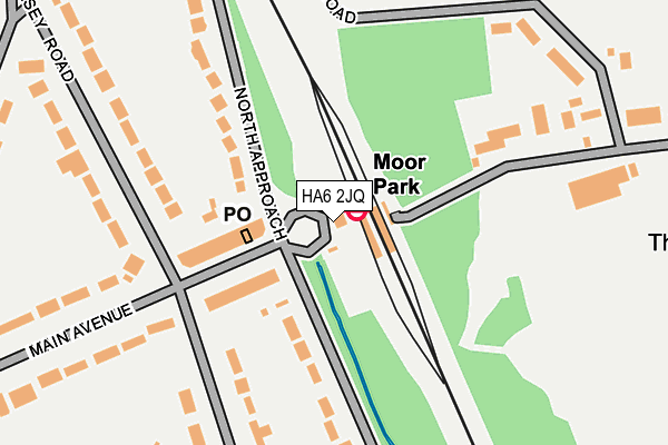HA6 2JQ map - OS OpenMap – Local (Ordnance Survey) HA6 2JQ map - OS OpenMap – Local (Ordnance Survey)
