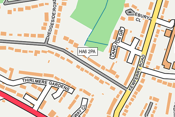 HA6 2PA map - OS OpenMap – Local (Ordnance Survey) HA6 2PA map - OS OpenMap – Local (Ordnance Survey)