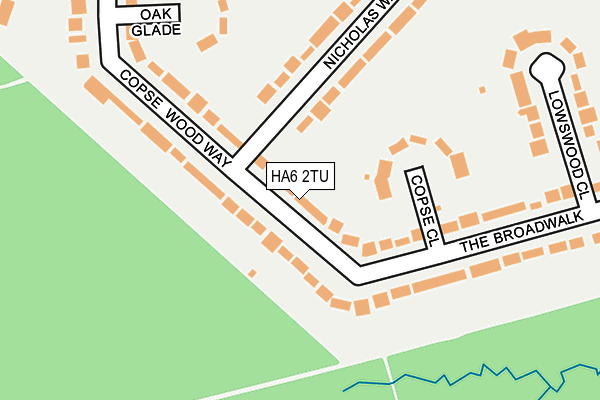 HA6 2TU map - OS OpenMap – Local (Ordnance Survey) HA6 2TU map - OS OpenMap – Local (Ordnance Survey)