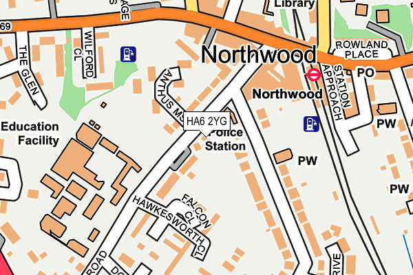 HA6 2YG map - OS OpenMap – Local (Ordnance Survey) HA6 2YG map - OS OpenMap – Local (Ordnance Survey)