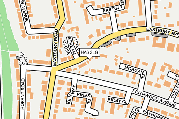 HA6 3LG map - OS OpenMap – Local (Ordnance Survey) HA6 3LG map - OS OpenMap – Local (Ordnance Survey)