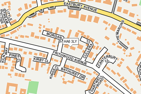 HA6 3LY map - OS OpenMap – Local (Ordnance Survey) HA6 3LY map - OS OpenMap – Local (Ordnance Survey)