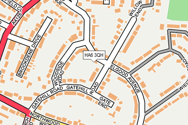 HA6 3QH map - OS OpenMap – Local (Ordnance Survey) HA6 3QH map - OS OpenMap – Local (Ordnance Survey)