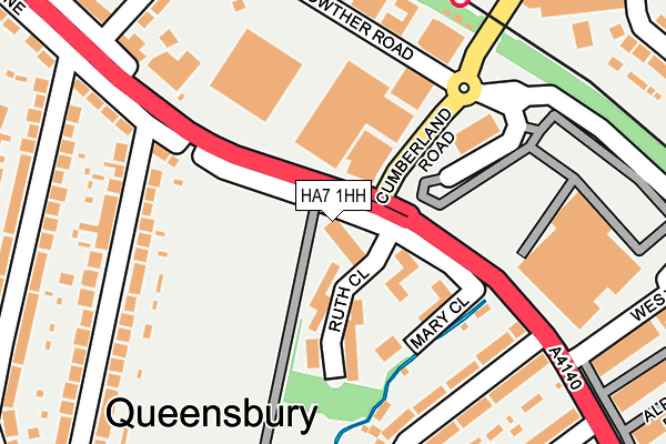 HA7 1HH map - OS OpenMap – Local (Ordnance Survey) HA7 1HH map - OS OpenMap – Local (Ordnance Survey)