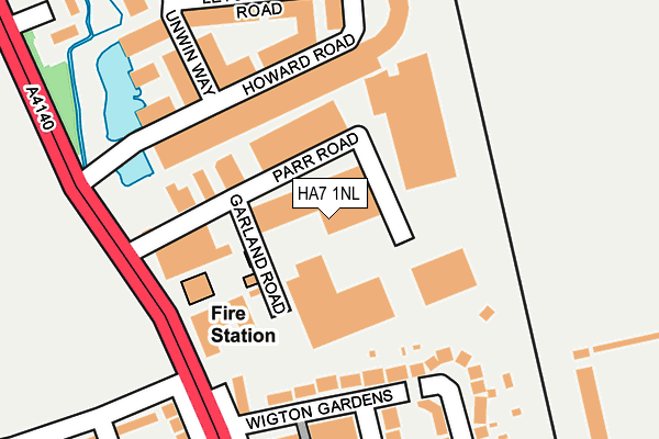 HA7 1NL map - OS OpenMap – Local (Ordnance Survey) HA7 1NL map - OS OpenMap – Local (Ordnance Survey)
