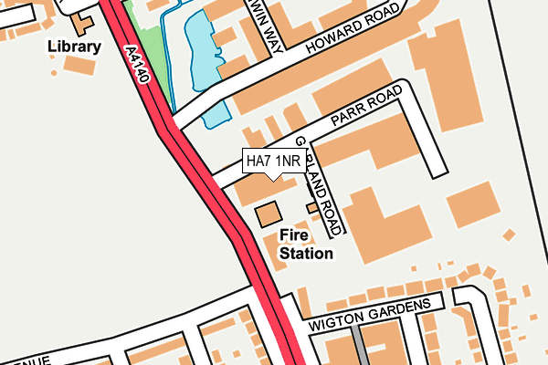 HA7 1NR map - OS OpenMap – Local (Ordnance Survey) HA7 1NR map - OS OpenMap – Local (Ordnance Survey)