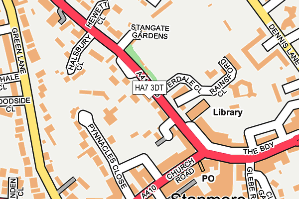 HA7 3DT map - OS OpenMap – Local (Ordnance Survey) HA7 3DT map - OS OpenMap – Local (Ordnance Survey)