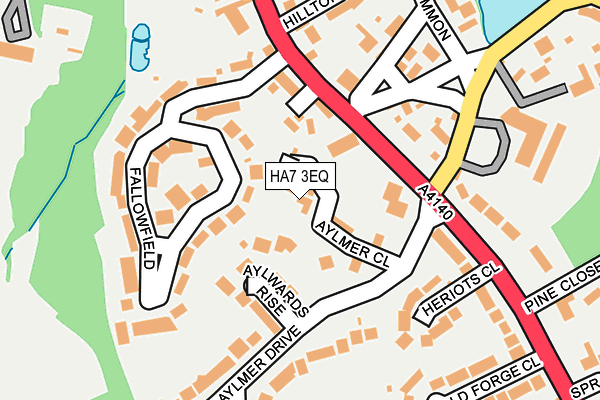 HA7 3EQ map - OS OpenMap – Local (Ordnance Survey) HA7 3EQ map - OS OpenMap – Local (Ordnance Survey)