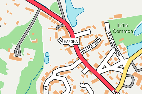 HA7 3HA map - OS OpenMap – Local (Ordnance Survey) HA7 3HA map - OS OpenMap – Local (Ordnance Survey)