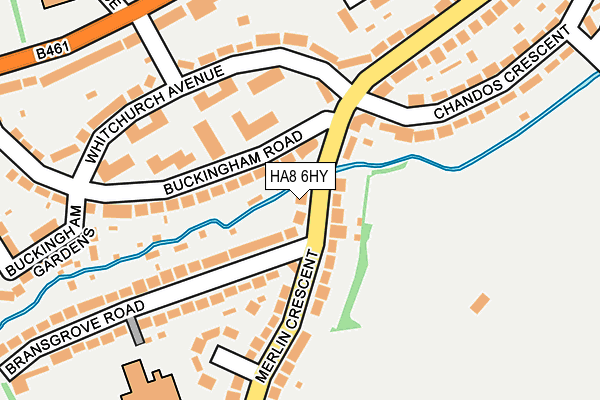 HA8 6HY map - OS OpenMap – Local (Ordnance Survey) HA8 6HY map - OS OpenMap – Local (Ordnance Survey)