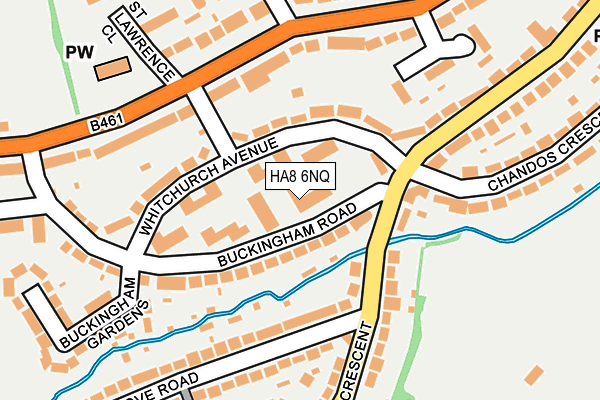 HA8 6NQ map - OS OpenMap – Local (Ordnance Survey) HA8 6NQ map - OS OpenMap – Local (Ordnance Survey)