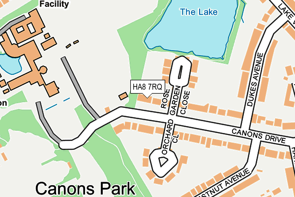 HA8 7RQ map - OS OpenMap – Local (Ordnance Survey) HA8 7RQ map - OS OpenMap – Local (Ordnance Survey)
