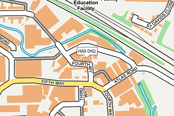HA9 0HQ map - OS OpenMap – Local (Ordnance Survey) HA9 0HQ map - OS OpenMap – Local (Ordnance Survey)