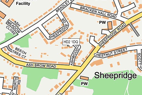 HD2 1DQ map - OS OpenMap – Local (Ordnance Survey) HD2 1DQ map - OS OpenMap – Local (Ordnance Survey)