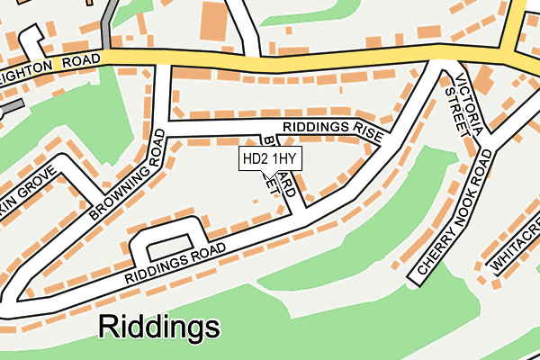 HD2 1HY map - OS OpenMap – Local (Ordnance Survey) HD2 1HY map - OS OpenMap – Local (Ordnance Survey)