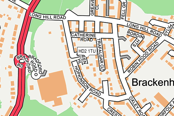 HD2 1TU map - OS OpenMap – Local (Ordnance Survey) HD2 1TU map - OS OpenMap – Local (Ordnance Survey)
