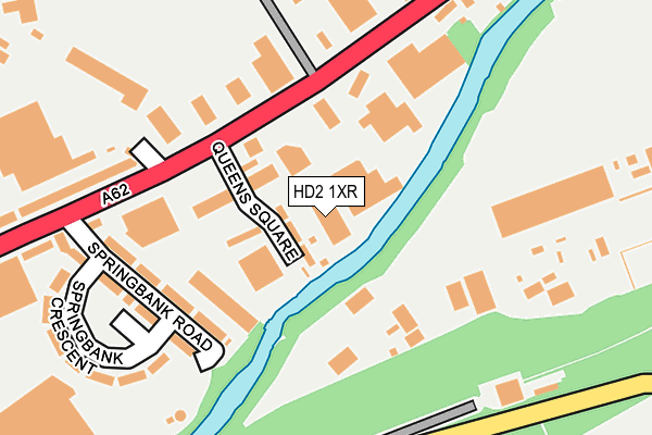 HD2 1XR map - OS OpenMap – Local (Ordnance Survey) HD2 1XR map - OS OpenMap – Local (Ordnance Survey)