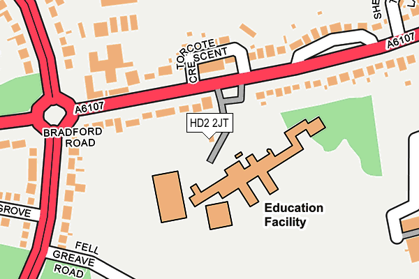 HD2 2JT map - OS OpenMap – Local (Ordnance Survey) HD2 2JT map - OS OpenMap – Local (Ordnance Survey)