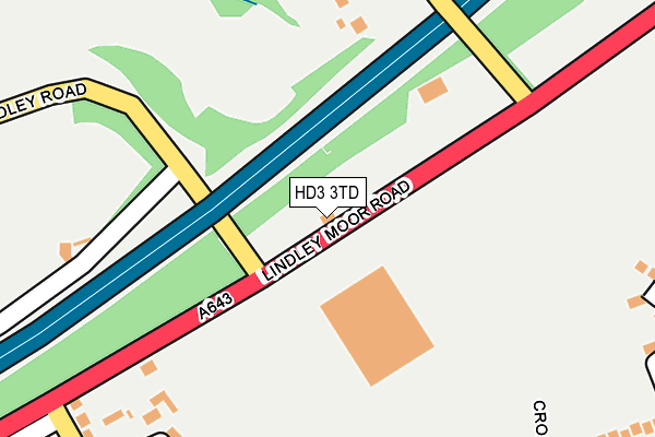 HD3 3TD map - OS OpenMap – Local (Ordnance Survey) HD3 3TD map - OS OpenMap – Local (Ordnance Survey)