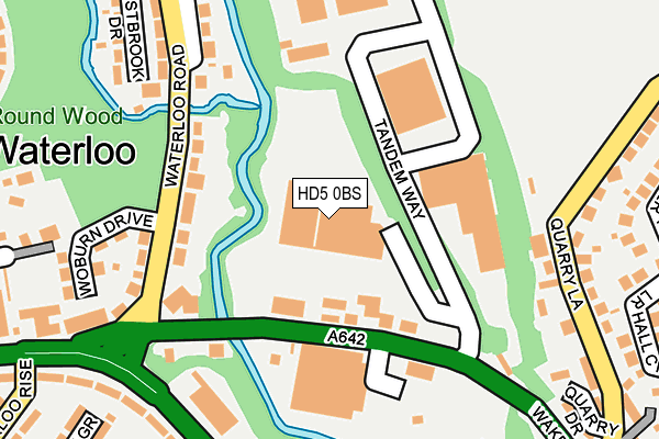 HD5 0BS map - OS OpenMap – Local (Ordnance Survey) HD5 0BS map - OS OpenMap – Local (Ordnance Survey)
