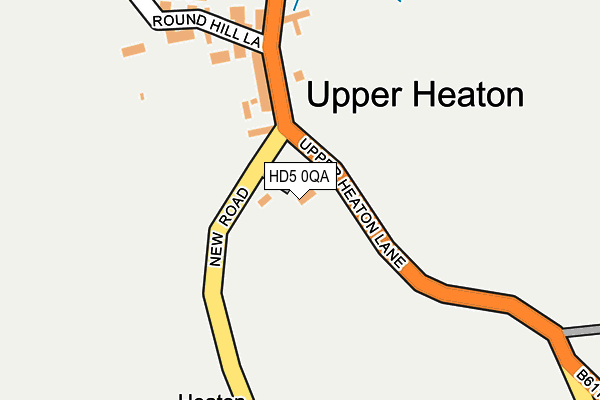 HD5 0QA map - OS OpenMap – Local (Ordnance Survey) HD5 0QA map - OS OpenMap – Local (Ordnance Survey)