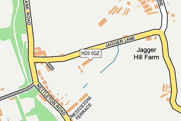HD5 0QZ map - OS OpenMap – Local (Ordnance Survey) HD5 0QZ map - OS OpenMap – Local (Ordnance Survey)