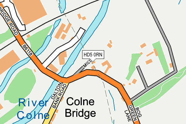 HD5 0RN map - OS OpenMap – Local (Ordnance Survey) HD5 0RN map - OS OpenMap – Local (Ordnance Survey)