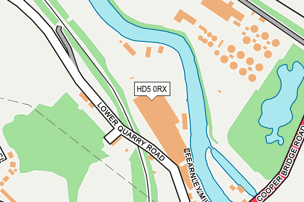 HD5 0RX map - OS OpenMap – Local (Ordnance Survey) HD5 0RX map - OS OpenMap – Local (Ordnance Survey)