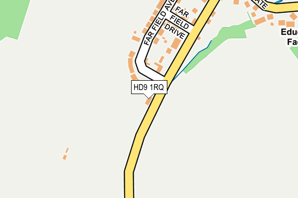 HD9 1RQ map - OS OpenMap – Local (Ordnance Survey) HD9 1RQ map - OS OpenMap – Local (Ordnance Survey)