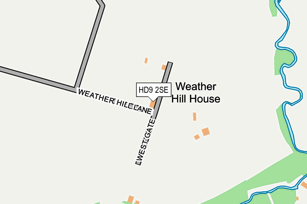 HD9 2SE map - OS OpenMap – Local (Ordnance Survey) HD9 2SE map - OS OpenMap – Local (Ordnance Survey)