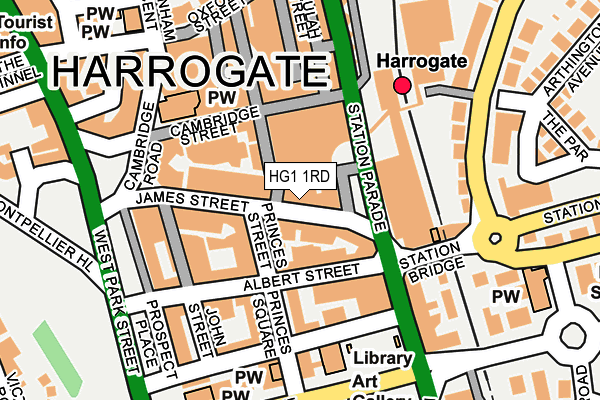 HG1 1RD map - OS OpenMap – Local (Ordnance Survey) HG1 1RD map - OS OpenMap – Local (Ordnance Survey)