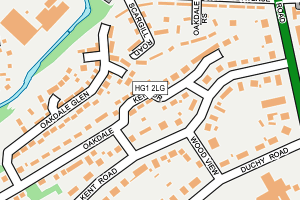 HG1 2LG map - OS OpenMap – Local (Ordnance Survey) HG1 2LG map - OS OpenMap – Local (Ordnance Survey)
