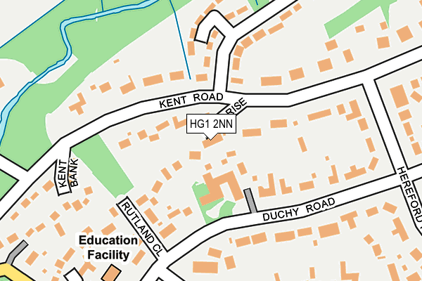 HG1 2NN map - OS OpenMap – Local (Ordnance Survey) HG1 2NN map - OS OpenMap – Local (Ordnance Survey)