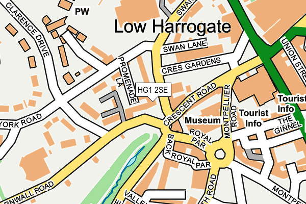 HG1 2SE map - OS OpenMap – Local (Ordnance Survey) HG1 2SE map - OS OpenMap – Local (Ordnance Survey)