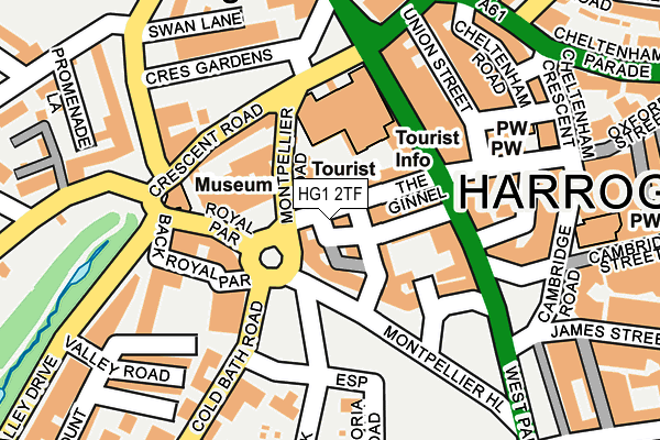 HG1 2TF map - OS OpenMap – Local (Ordnance Survey) HG1 2TF map - OS OpenMap – Local (Ordnance Survey)