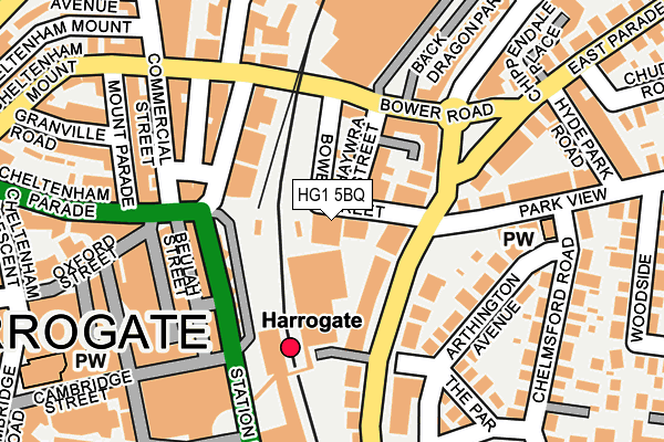 HG1 5BQ map - OS OpenMap – Local (Ordnance Survey) HG1 5BQ map - OS OpenMap – Local (Ordnance Survey)