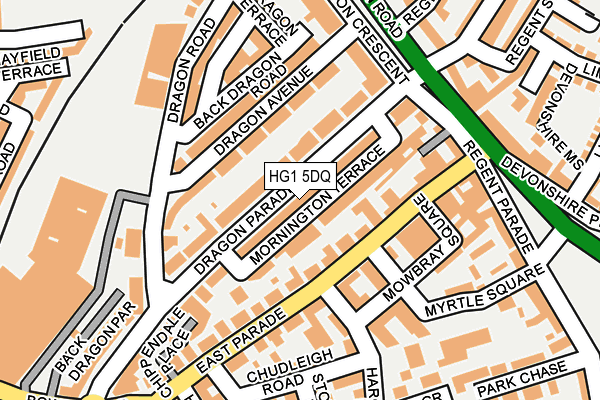 HG1 5DQ map - OS OpenMap – Local (Ordnance Survey) HG1 5DQ map - OS OpenMap – Local (Ordnance Survey)