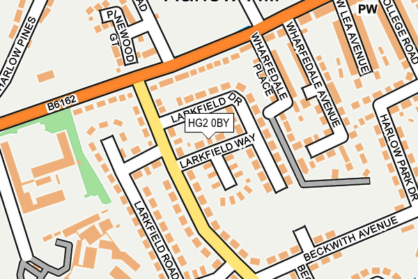 HG2 0BY map - OS OpenMap – Local (Ordnance Survey) HG2 0BY map - OS OpenMap – Local (Ordnance Survey)